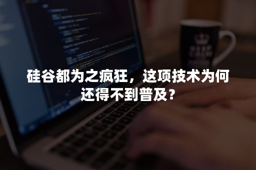 硅谷都为之疯狂，这项技术为何还得不到普及？