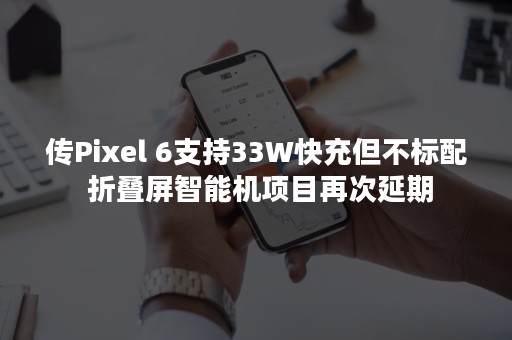 传Pixel 6支持33W快充但不标配 折叠屏智能机项目再次延期