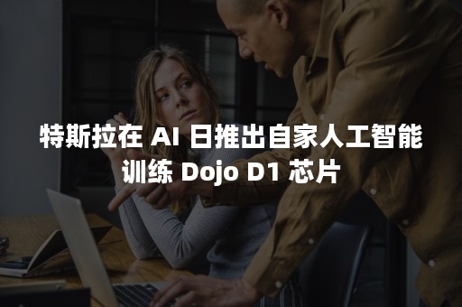 特斯拉在 AI 日推出自家人工智能训练 Dojo D1 芯片