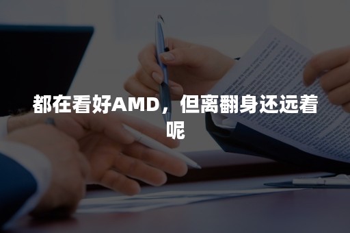 都在看好AMD，但离翻身还远着呢