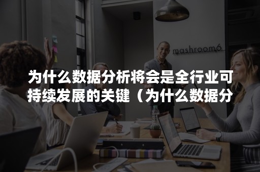 为什么数据分析将会是全行业可持续发展的关键（为什么数据分析将会是全行业可持续发展的关键环节）