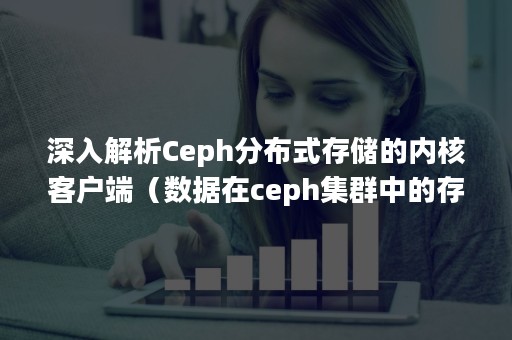 深入解析Ceph分布式存储的内核客户端（数据在ceph集群中的存储方式）