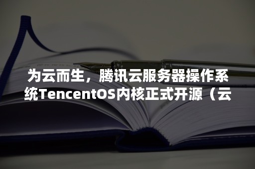 为云而生，腾讯云服务器操作系统TencentOS内核正式开源（云主机 腾讯）