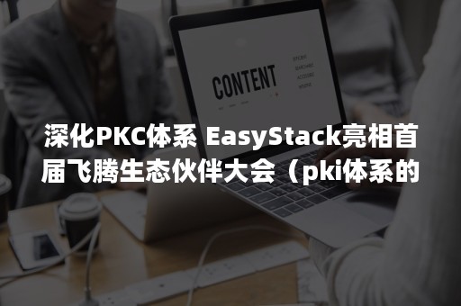 深化PKC体系 EasyStack亮相首届飞腾生态伙伴大会（pki体系的核心）