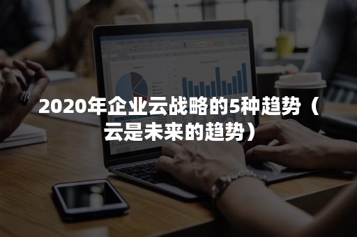 2020年企业云战略的5种趋势（云是未来的趋势）