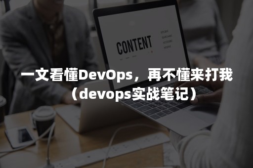 一文看懂DevOps，再不懂来打我（devops实战笔记）