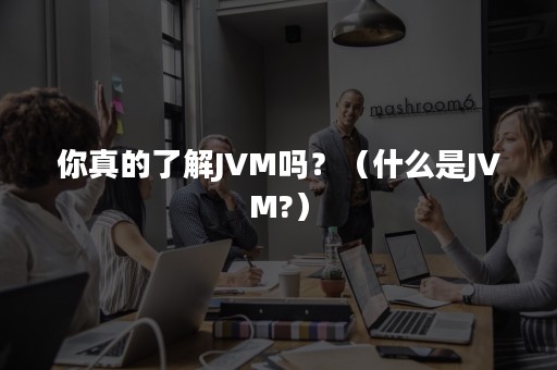 你真的了解JVM吗？（什么是JVM?）