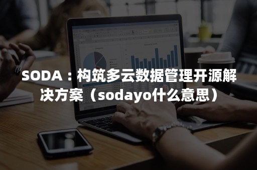 SODA : 构筑多云数据管理开源解决方案（sodayo什么意思）