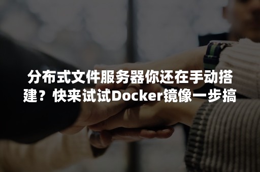 分布式文件服务器你还在手动搭建？快来试试Docker镜像一步搞定（云服务器安装docker）