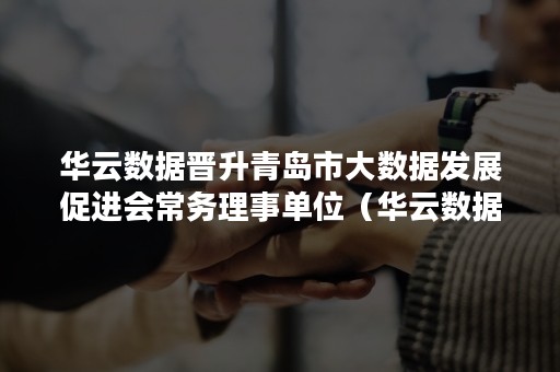 华云数据晋升青岛市大数据发展促进会常务理事单位（华云数据集团高层领导名单）