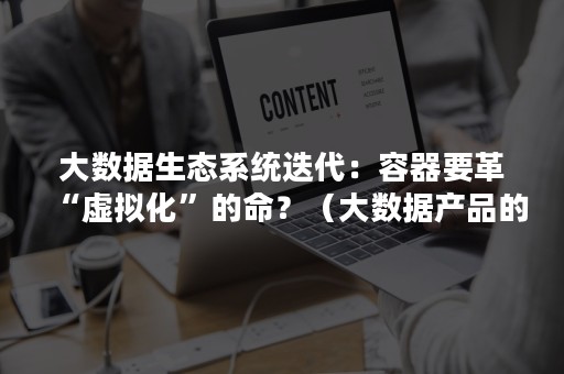 大数据生态系统迭代：容器要革“虚拟化”的命？（大数据产品的技术迭代应考虑换代更迭）