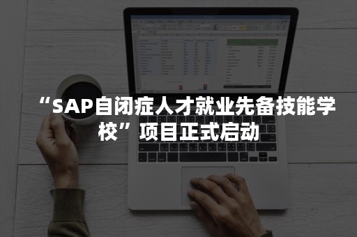 “SAP自闭症人才就业先备技能学校”项目正式启动
