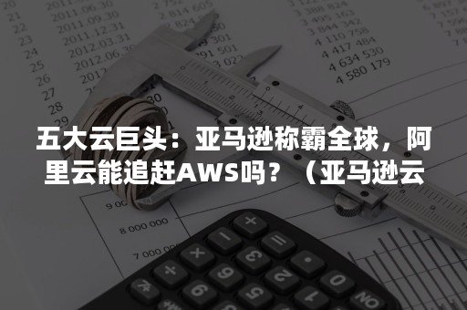 五大云巨头：亚马逊称霸全球，阿里云能追赶AWS吗？（亚马逊云为什么厉害）