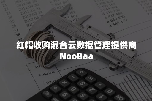 红帽收购混合云数据管理提供商NooBaa