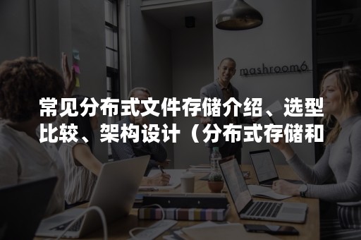 常见分布式文件存储介绍、选型比较、架构设计（分布式存储和分布式文件系统）