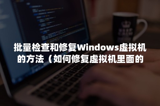 批量检查和修复Windows虚拟机的方法（如何修复虚拟机里面的系统）