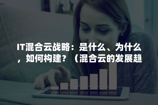 IT混合云战略：是什么、为什么，如何构建？（混合云的发展趋势）