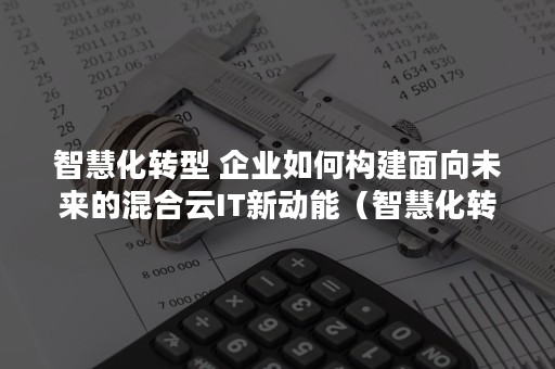 智慧化转型 企业如何构建面向未来的混合云IT新动能（智慧化转型 案例）