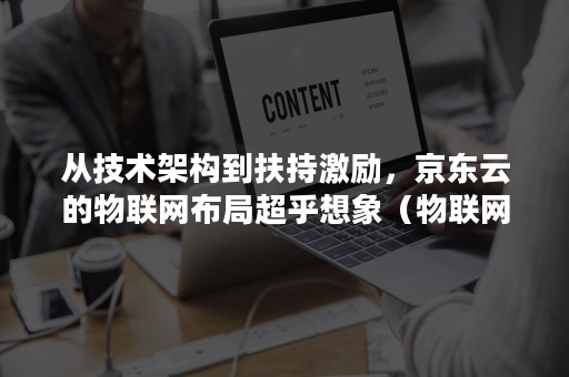 从技术架构到扶持激励，京东云的物联网布局超乎想象（物联网的技术架构和应用模式）