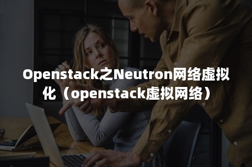 Openstack之Neutron网络虚拟化（openstack虚拟网络）