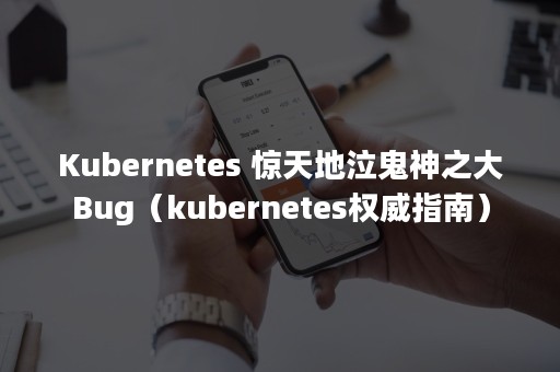 Kubernetes 惊天地泣鬼神之大Bug（kubernetes权威指南）