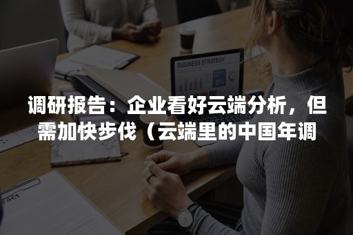 调研报告：企业看好云端分析，但需加快步伐（云端里的中国年调研报告）