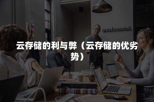 云存储的利与弊（云存储的优劣势）