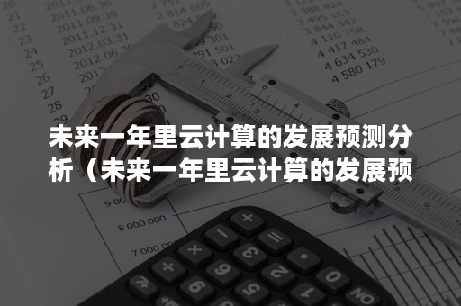 未来一年里云计算的发展预测分析（未来一年里云计算的发展预测分析报告）