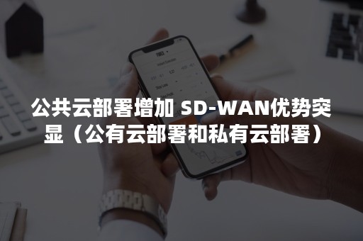 公共云部署增加 SD-WAN优势突显（公有云部署和私有云部署）