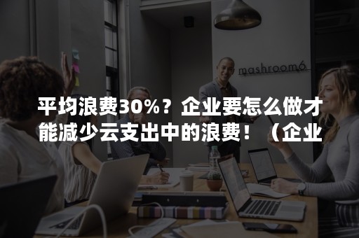 平均浪费30%？企业要怎么做才能减少云支出中的浪费！（企业如何减少浪费）