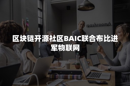 区块链开源社区BAIC联合布比进军物联网