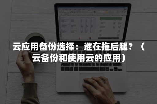 云应用备份选择：谁在拖后腿？（云备份和使用云的应用）
