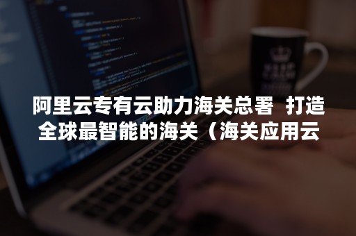 阿里云专有云助力海关总署  打造全球最智能的海关（海关应用云平台）