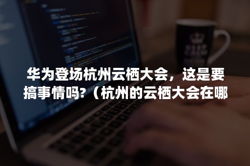 华为登场杭州云栖大会，这是要搞事情吗?（杭州的云栖大会在哪里举办）