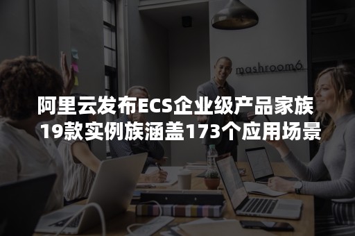 阿里云发布ECS企业级产品家族  19款实例族涵盖173个应用场景（阿里云ecs共享型）