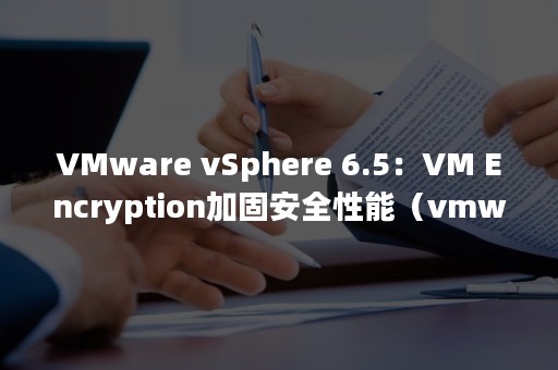 VMware vSphere 6.5：VM Encryption加固安全性能（vmware虚拟机）