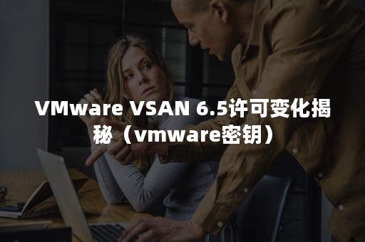 VMware VSAN 6.5许可变化揭秘（vmware密钥）
