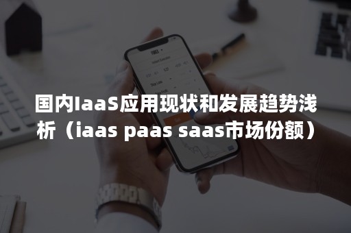 国内IaaS应用现状和发展趋势浅析（iaas paas saas市场份额）