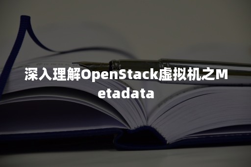 深入理解OpenStack虚拟机之Metadata