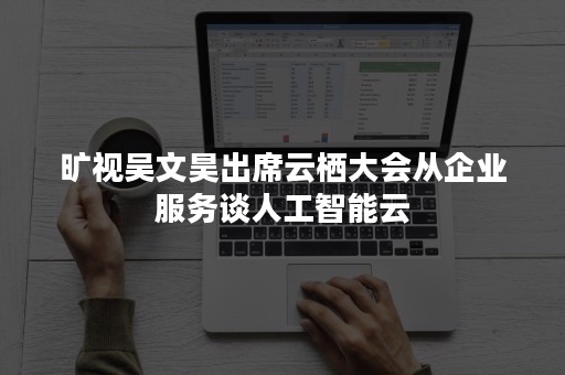 旷视吴文昊出席云栖大会从企业服务谈人工智能云