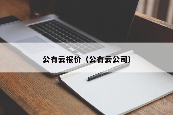 公有云报价（公有云公司）